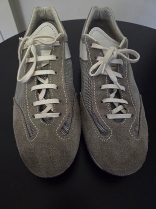 Scarpe Hogan Olympia 3000 H Flock Grigio Bianco