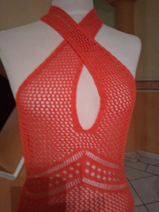 Copricostume arancione taglia M
