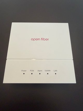 Open Fiber Gpon Ont 2.5Gbps Fibra Ottica Zte Zxhn