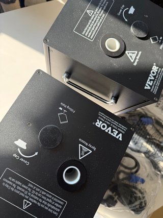 2 Máquinas de Chispas Frías VEVOR