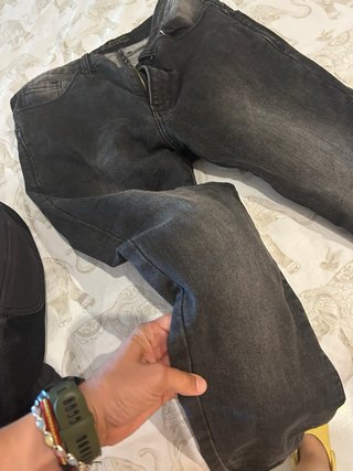 Chaqueta y pantalon Moto Mujer Negra