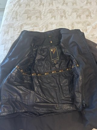 Chaqueta y pantalon Moto Mujer Negra