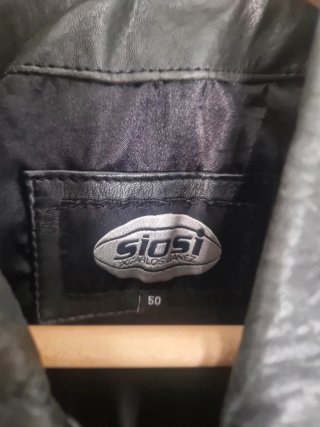 Chaqueta Cuero SIOSI Xcarlosibañez Talla  50 M/L