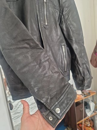 Chaqueta Cuero SIOSI Xcarlosibañez Talla  50 M/L