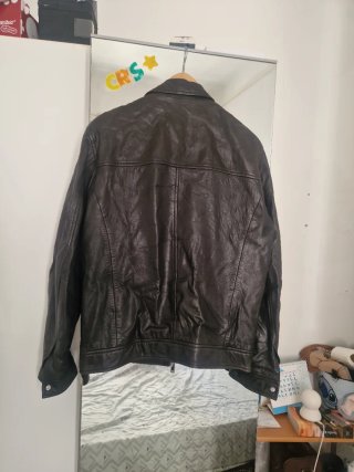 Chaqueta Cuero SIOSI Xcarlosibañez Talla  50 M/L