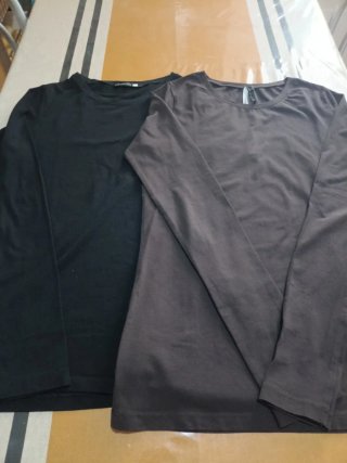 2 Camisetas Stradivarius Manga Larga