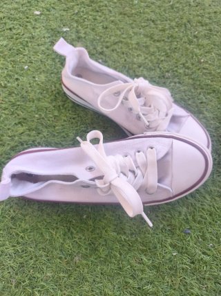 Zapatillas blancas talla 36