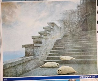 4 Carteles Greenpeace A mi madre, la mar