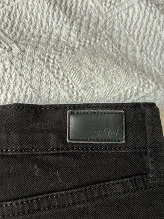 Shorts negros de tiro alto