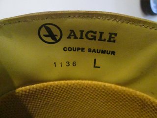 BOTAS ALTAS DE MONTAR NUMERO 39 AIGLE SAUMUR