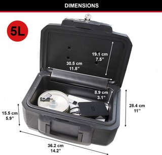 Caja fuerte Master Lock con llave