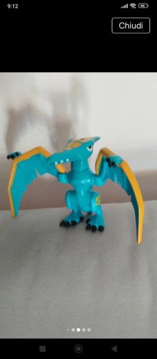 Pterodattilo azzurro gioco bambino