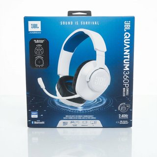 Auriculares Gaming JBL Quantum 360P Blancos Nuevos