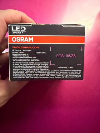 Baliza v16 LEDguardian Osram