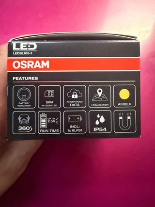 Baliza v16 LEDguardian Osram