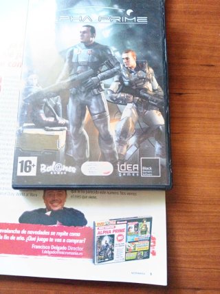 Revista Micromania + Juego Alpha Prime PC