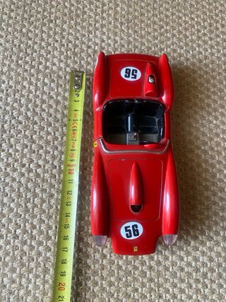 Miniatura Ferrari Testa Rossa Colecionável