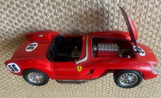 Miniatura Ferrari Testa Rossa Colecionável