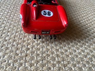 Miniatura Ferrari Testa Rossa Colecionável
