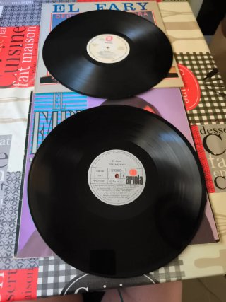 El Fary 2 Vinilos LP Dedicame Una Hora y Un Paso M