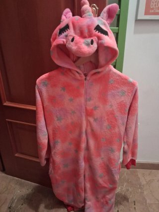 Pijama/disfraz infantil Entero Unicornio Estrella