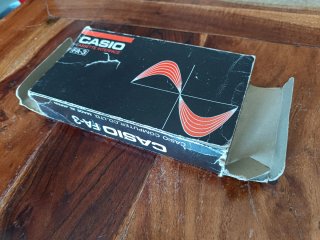 Casio FA-3 Cassette Interface - Caja y manual