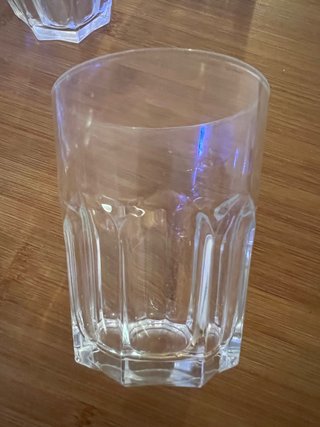 Set di 5 bicchieri in vetro