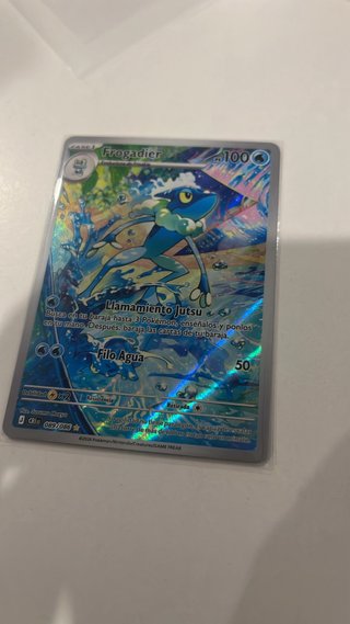Carta Pokémon Frogadier 089/086 Holo