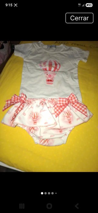 Conjunto bebé Isabella 18M