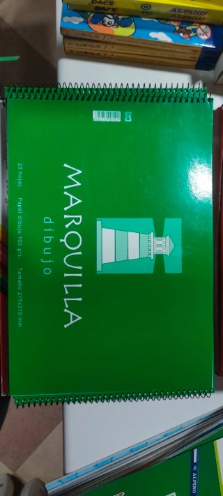 Block de Dibujo Alpino 20 hojas A4+