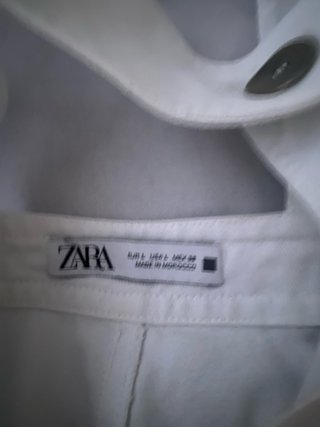 Mono corto blanco Zara