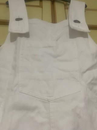 Mono corto blanco Zara