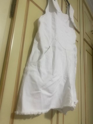 Mono corto blanco Zara
