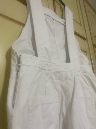 Mono corto blanco Zara