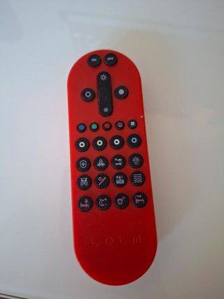 Lámpara LED con mando a distancia