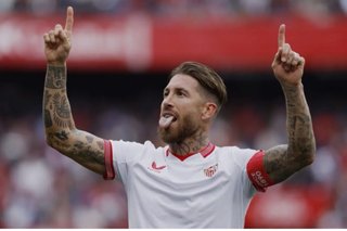 Camiseta Sevilla FC Sergio Ramos 4 Castore
