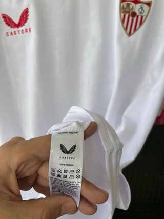 Camiseta Sevilla FC Sergio Ramos 4 Castore