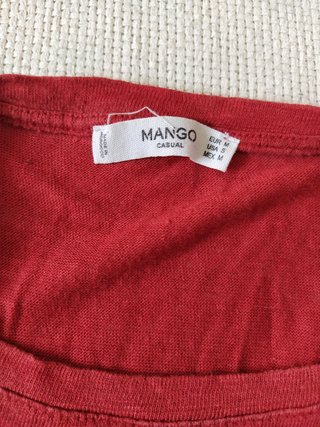 Camiseta básica Mango Talla M