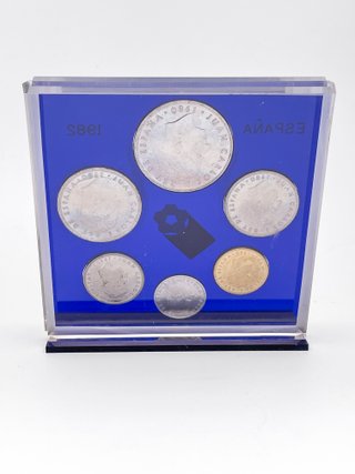 Espositore Monete Spagna 82 Mondiale