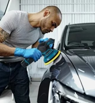 Lucidatrice Auto Mobili Levigatrice 2 Batterie