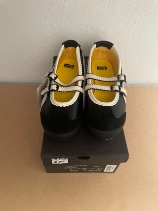 Onitsuka Tiger Bailarinas Negras y Blancas-T 38