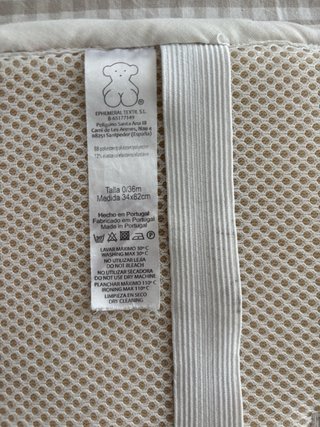 Funda verano silleta bebé Tous.