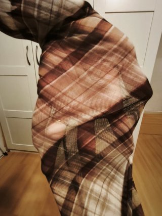 Vestido Zara estampado