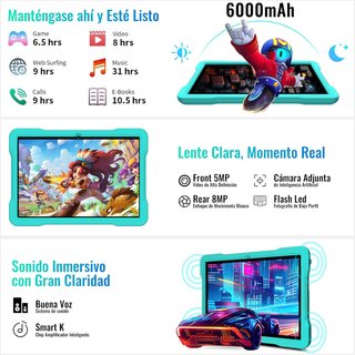 Tablet Doogee U8 10 64GB ROM 30GB RAM Verde
