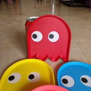 4 Bandejas Pacman 14cm