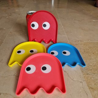 4 Bandejas Pacman 14cm