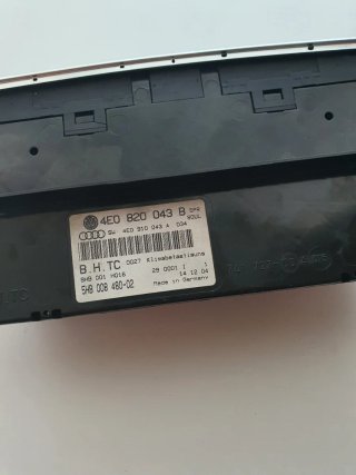 Controles de climatización Audi A8 D3