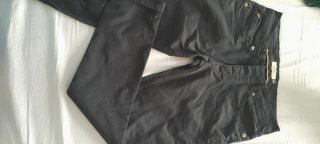 Pantaloni uomo neri mod skinny