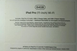 iPad Pro 11 64GB + Apple Pencil
