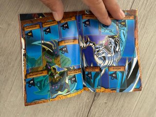 Yu-Gi-Oh! - Álbum chicle Topps - vacío